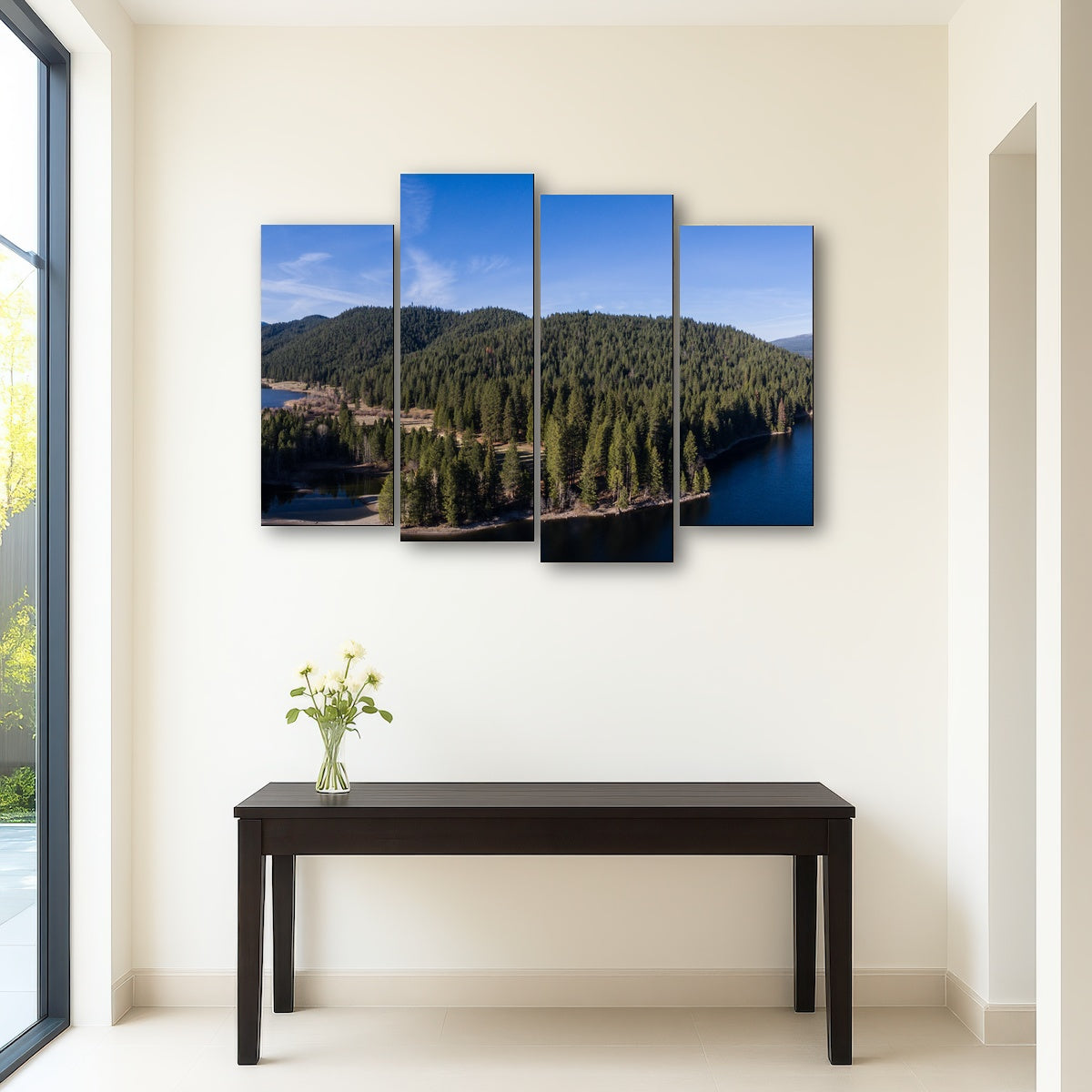 Siskiyou Lake and Mount Shasta Wall Art