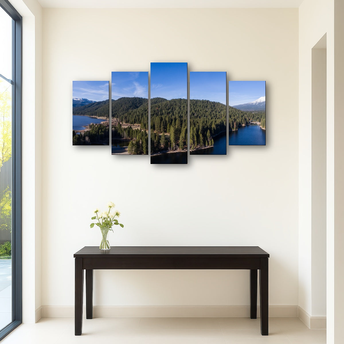 Siskiyou Lake and Mount Shasta Wall Art