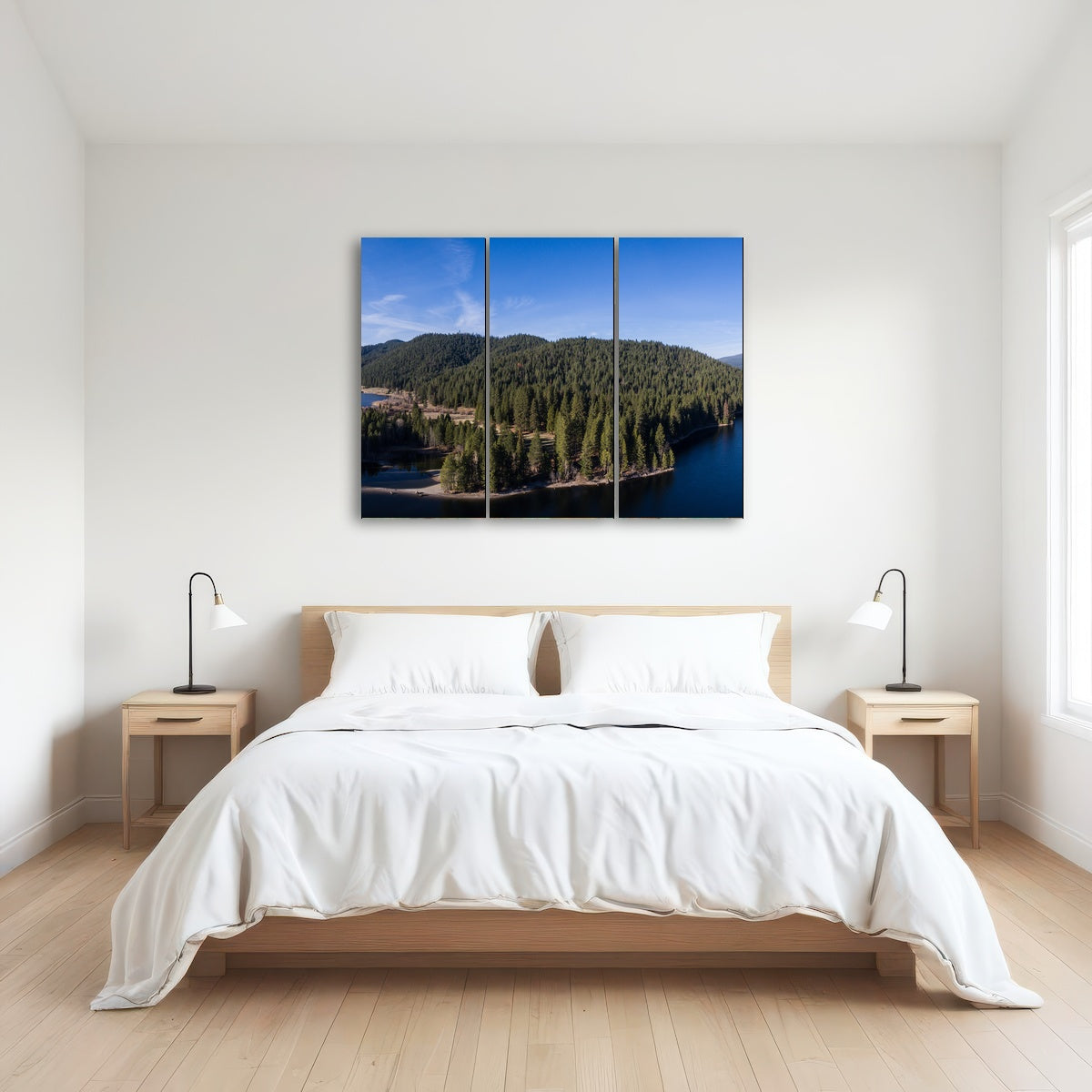 Siskiyou Lake and Mount Shasta Wall Art