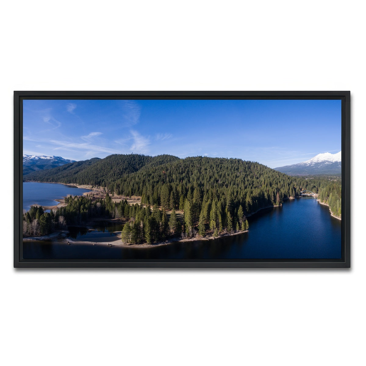 Siskiyou Lake and Mount Shasta Wall Art