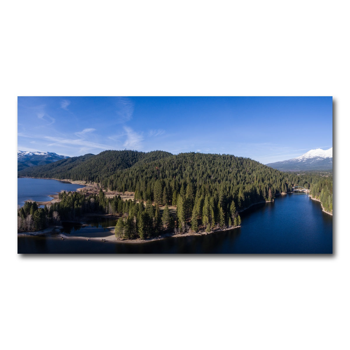 Siskiyou Lake and Mount Shasta Wall Art