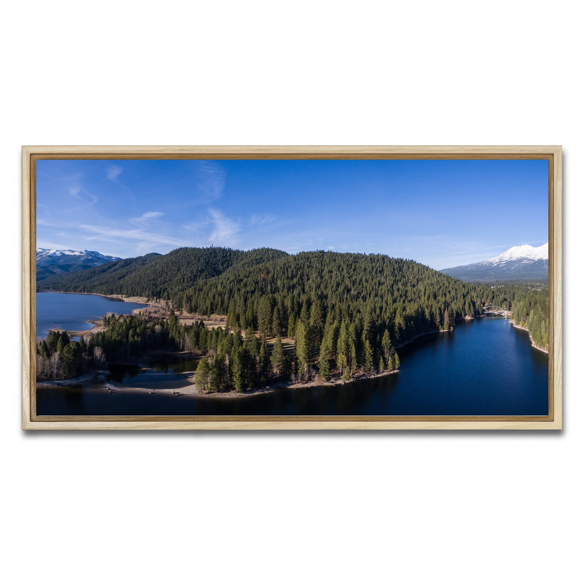 Siskiyou Lake and Mount Shasta Wall Art