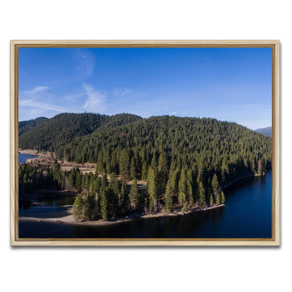 Siskiyou Lake and Mount Shasta Wall Art