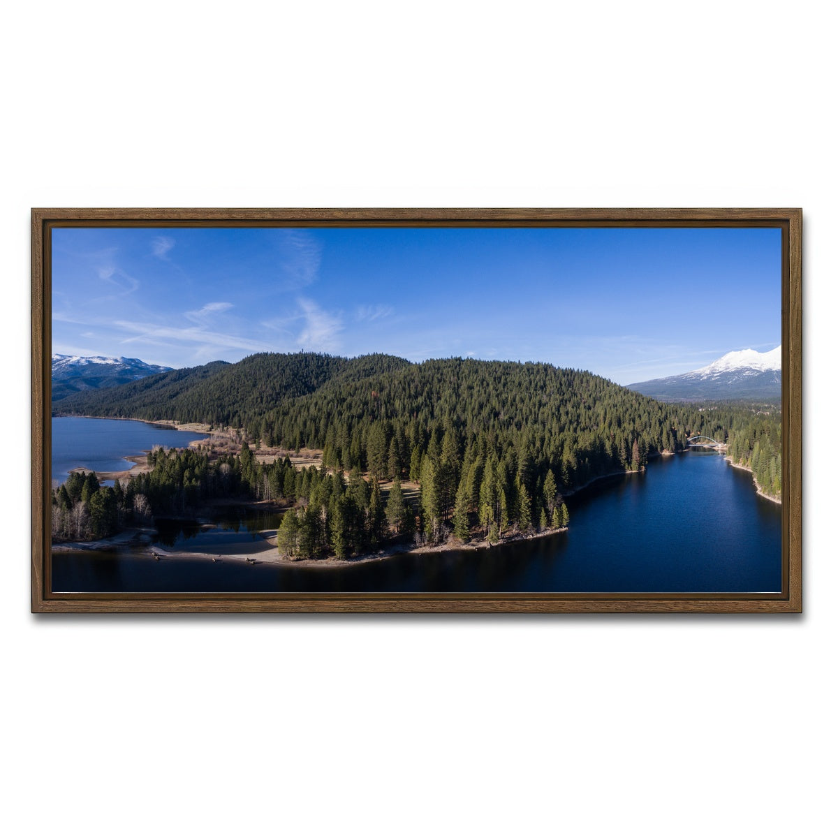 Siskiyou Lake and Mount Shasta Wall Art
