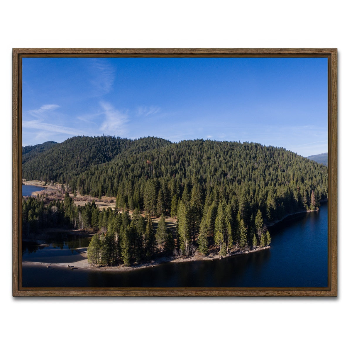 Siskiyou Lake and Mount Shasta Wall Art
