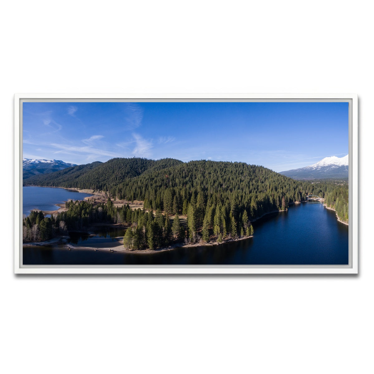Siskiyou Lake and Mount Shasta Wall Art