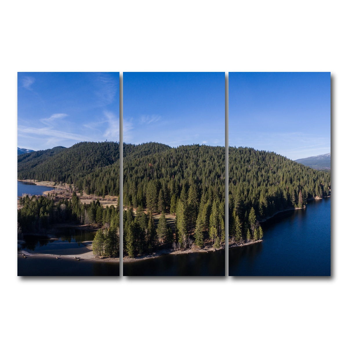 Siskiyou Lake and Mount Shasta Wall Art