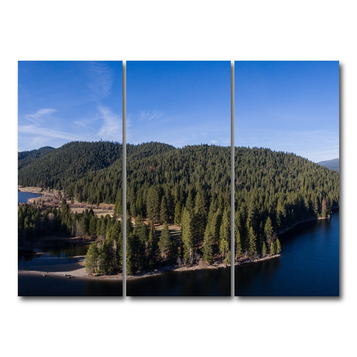 Siskiyou Lake and Mount Shasta Wall Art