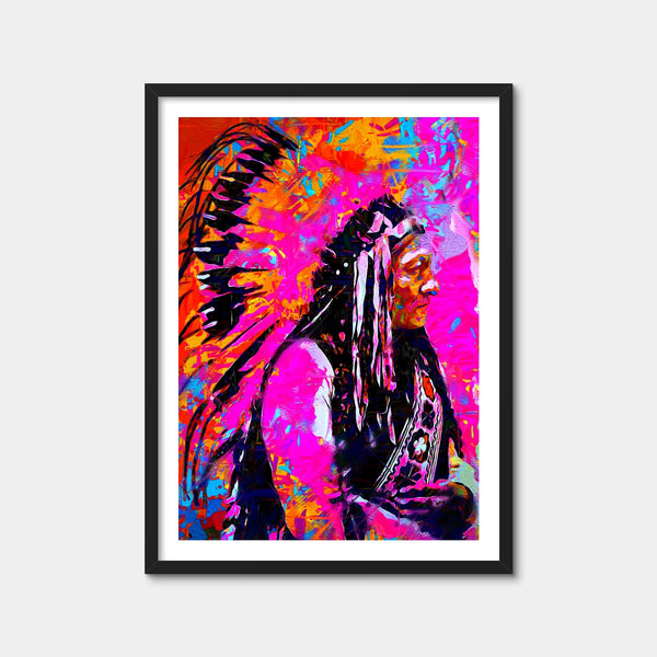 Sitting Bull Wall Art — Framed Print Format preview