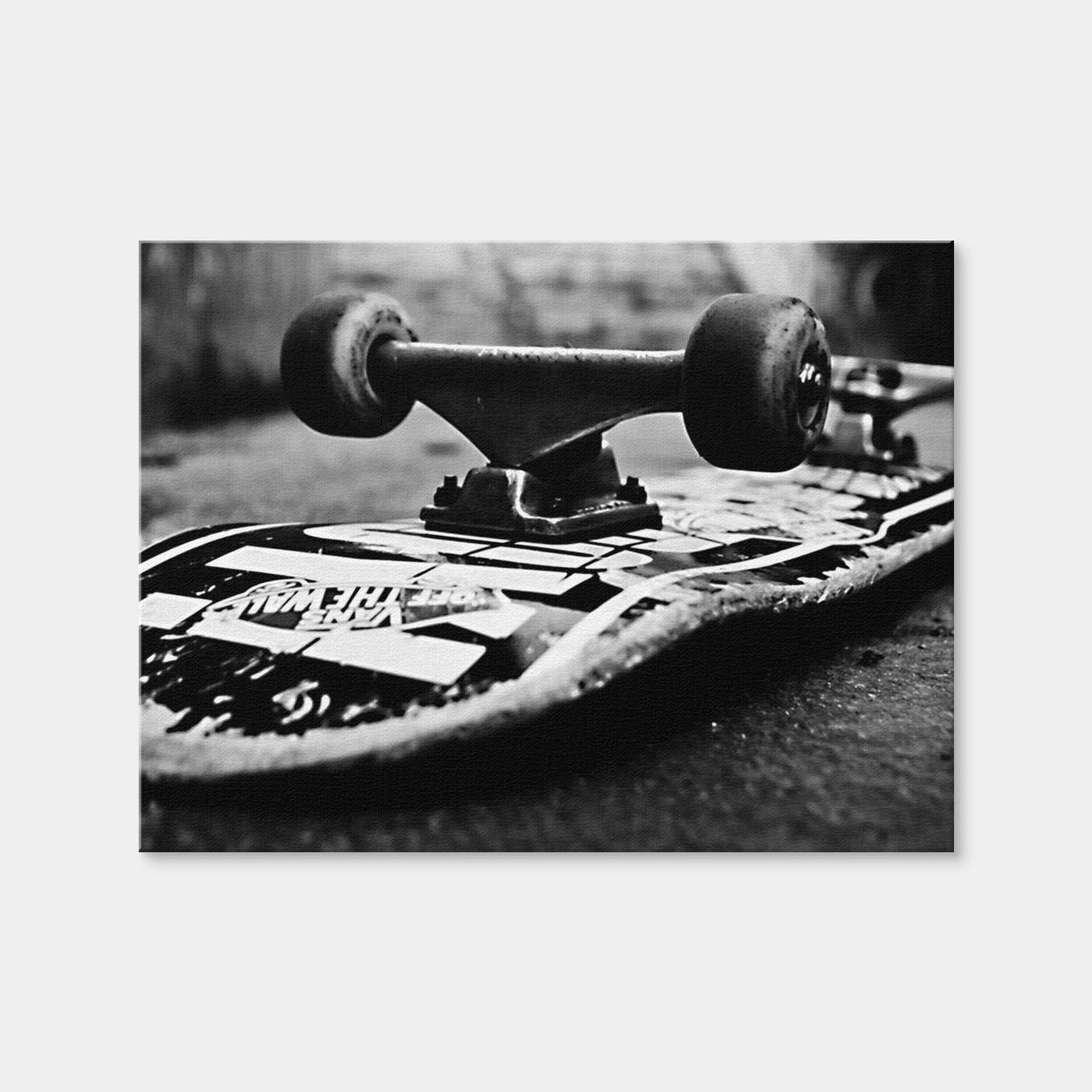 AUTO-MOCKUP WHITE | Skateboard | 1 Piece | Gallery Wrap | group=4x3