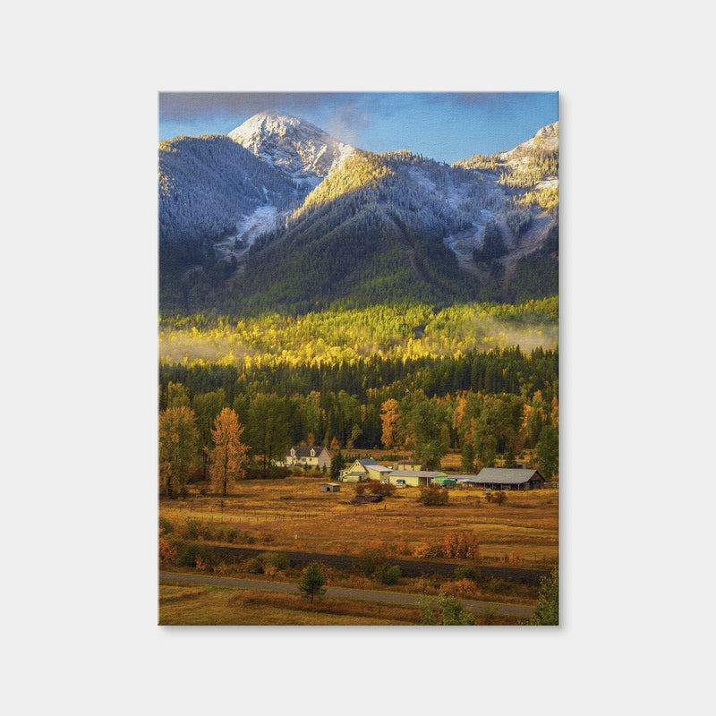 AUTO-MOCKUP WHITE | Ski Hill | 1 Piece | Gallery Wrap | group=3x4