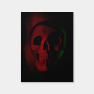AUTO-MOCKUP WHITE | Skull Red Shade | 1 Piece | Gallery Wrap | group=3x4