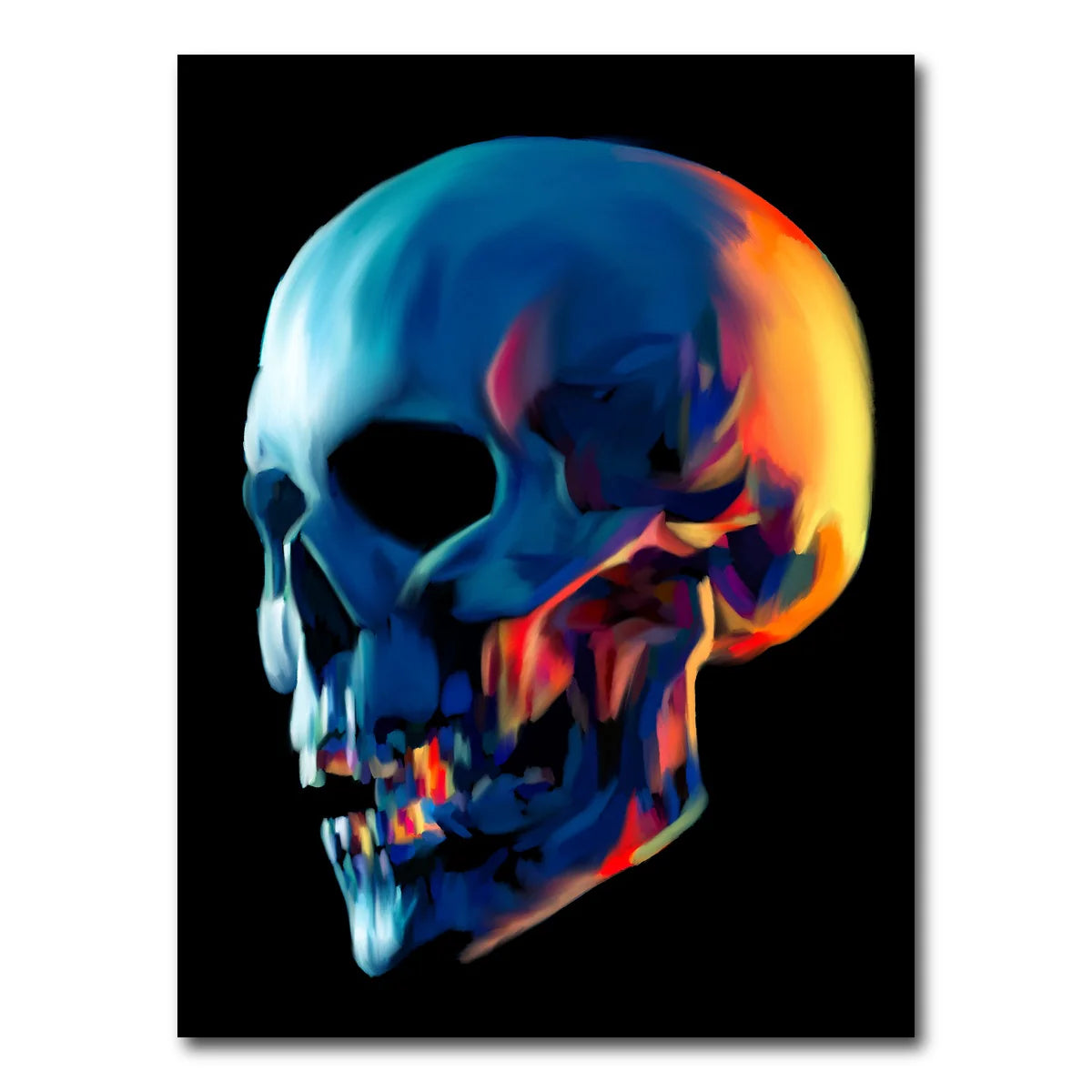 Skull Shine Wall Art