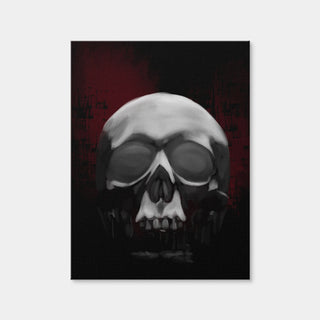 AUTO-MOCKUP WHITE | Skull White | 1 Piece | Gallery Wrap | group=3x4