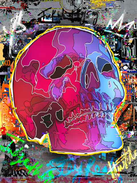 Skull design Wall Art