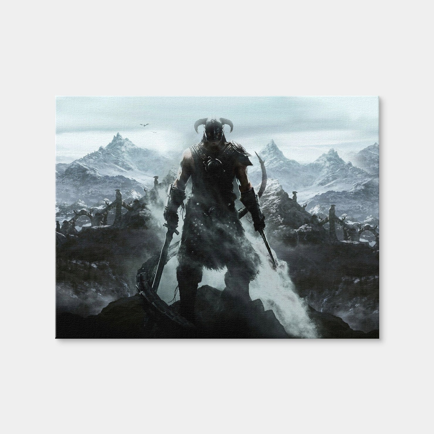 AUTO-MOCKUP WHITE | Skyrim | 1 Piece | Gallery Wrap | group=4x3