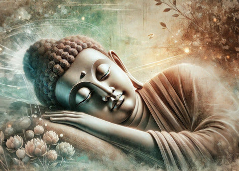Sleeping Buddha Wall Art