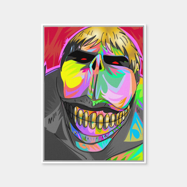 Small Titan Wall Art — Framed Canvas Format preview