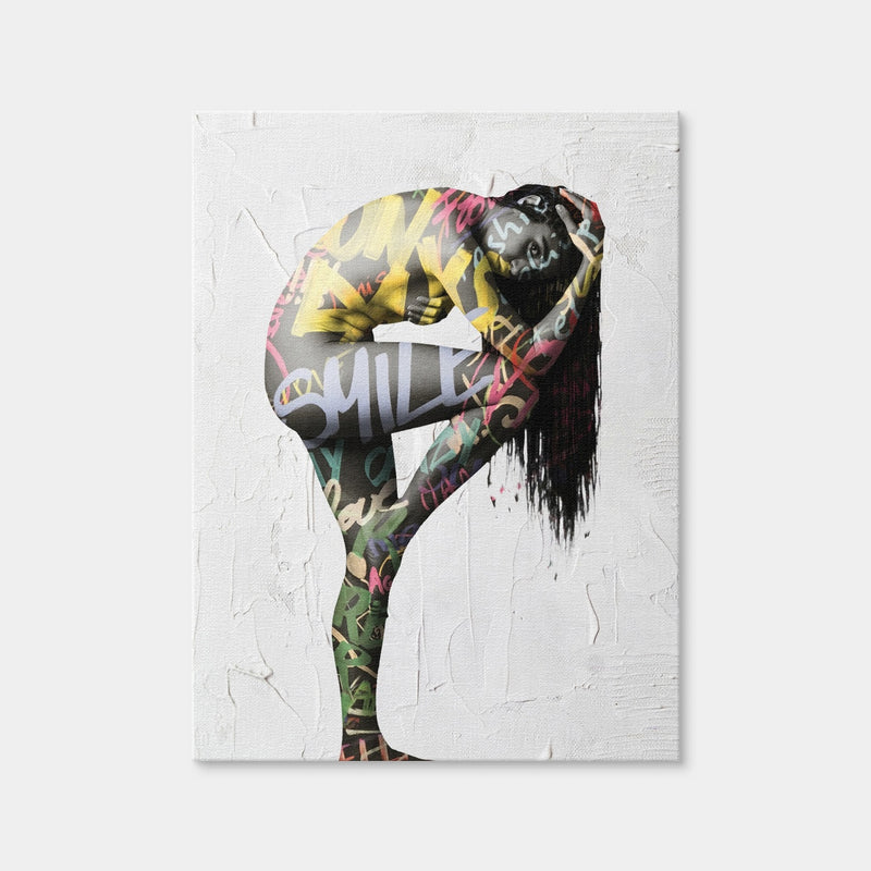 AUTO-MOCKUP WHITE | Smile Only | 1 Piece | Gallery Wrap Canvas | group=3x4