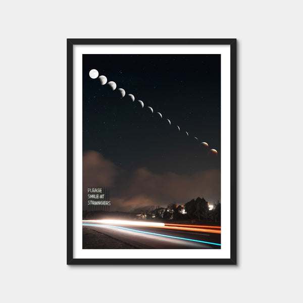 Smile at Strangers Wall Art — Framed Print Format preview
