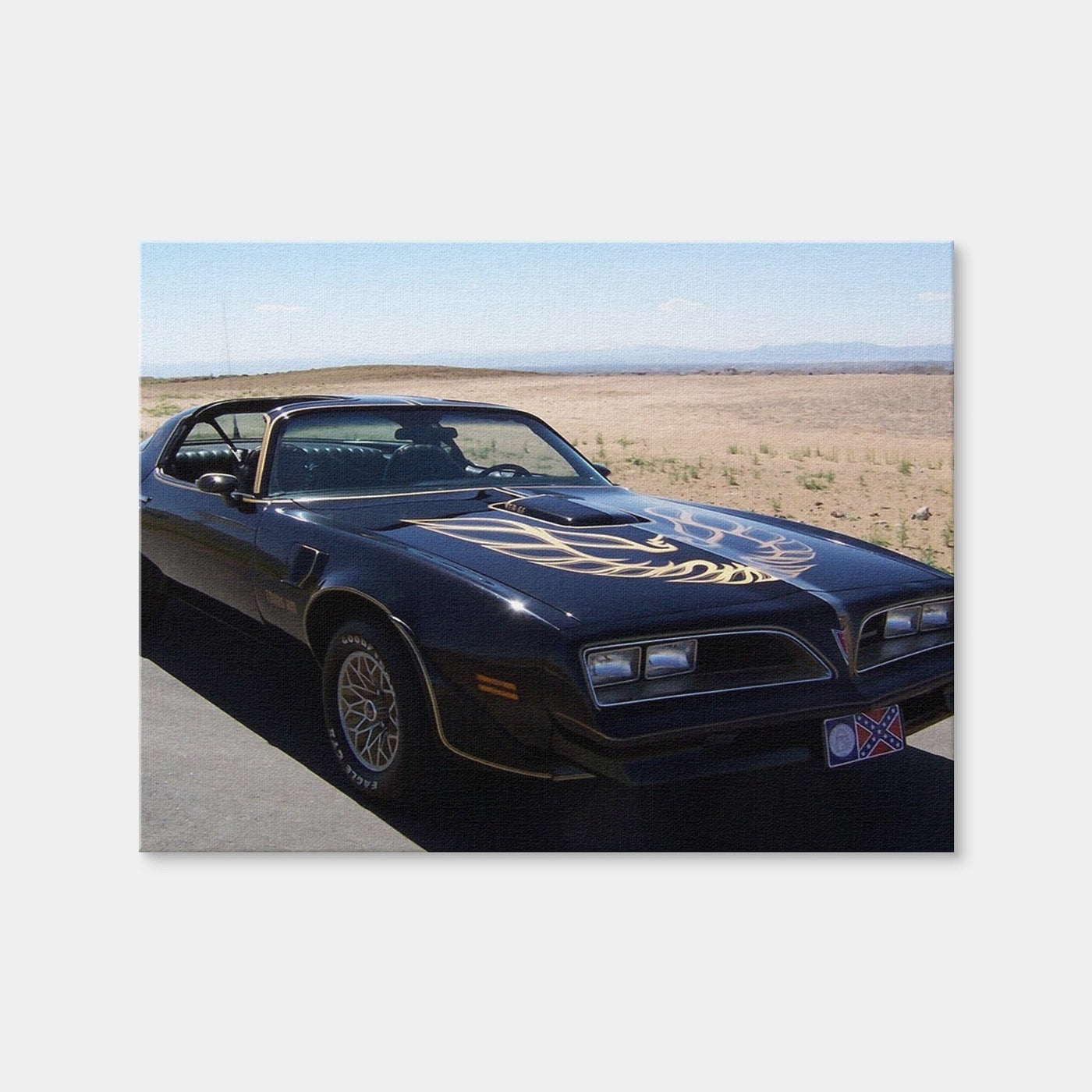 AUTO-MOCKUP WHITE | Smokey Trans Am | 1 Piece | Gallery Wrap | group=4x3
