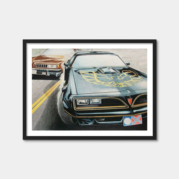 Smokey and the Bandit Wall Art — Framed Print Format preview