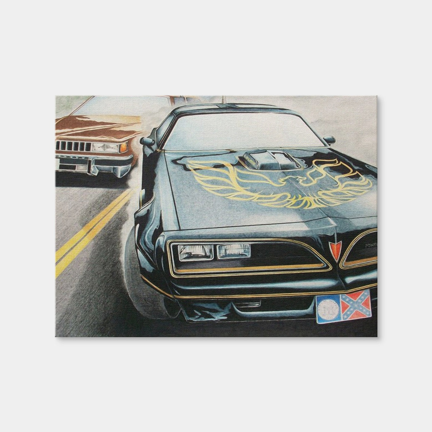 AUTO-MOCKUP WHITE | Smokey and the Bandit | 1 Piece | Gallery Wrap | group=4x3