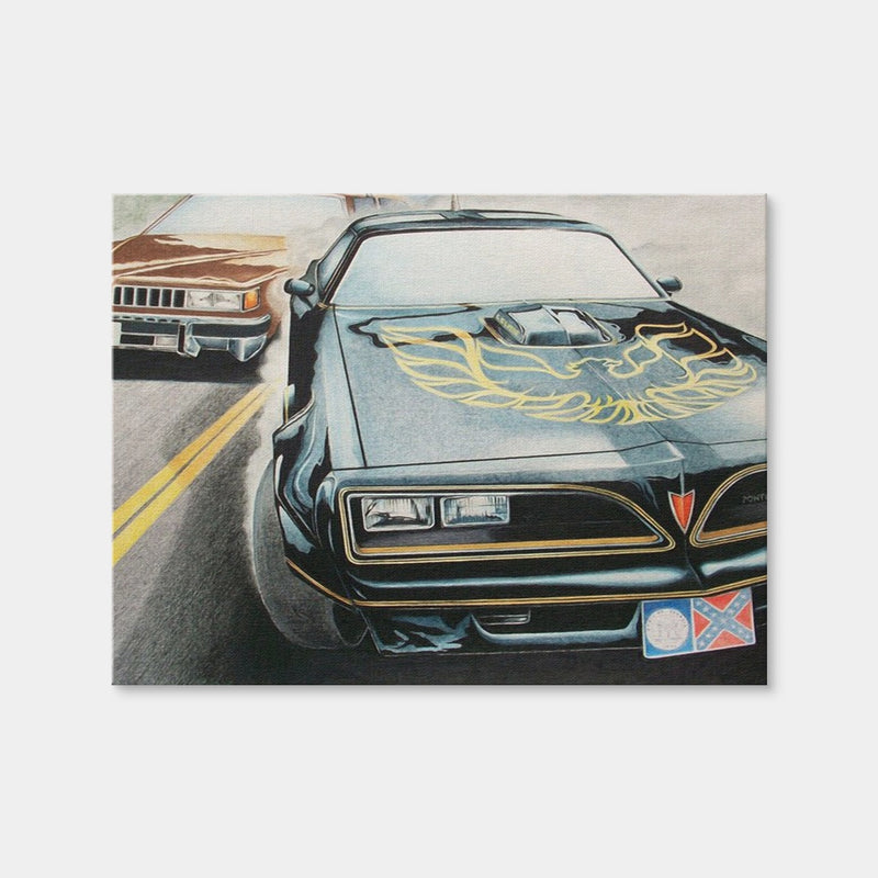 AUTO-MOCKUP WHITE | Smokey and the Bandit | 1 Piece | Gallery Wrap | group=4x3