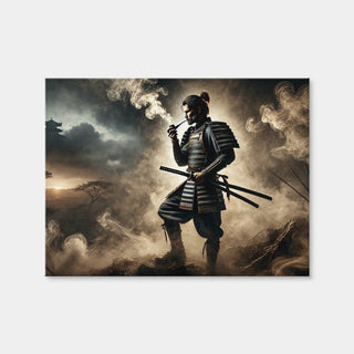 AUTO-MOCKUP WHITE | Smoking Samurai | 1 Piece | Gallery Wrap | group=4x3