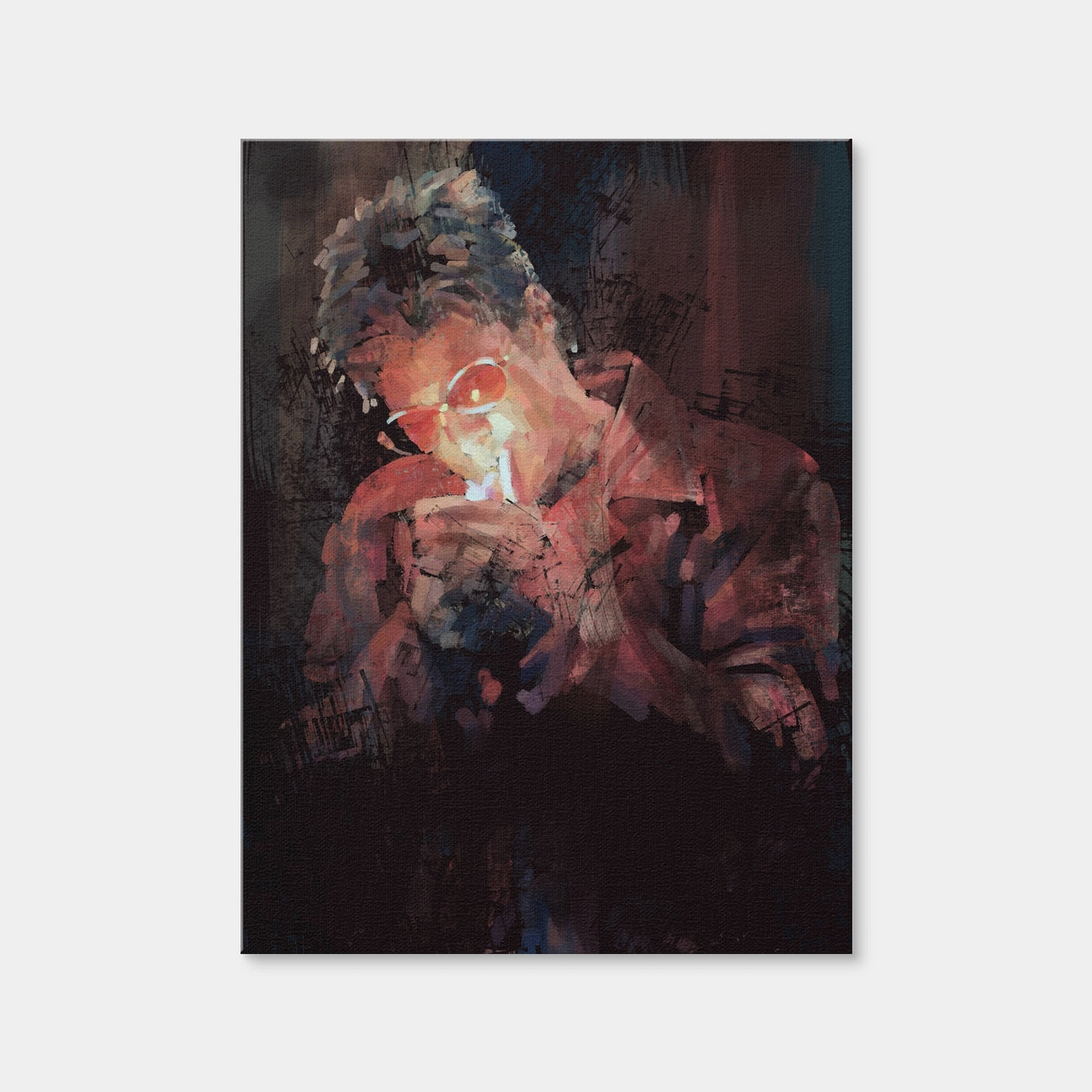 AUTO-MOCKUP WHITE | Smoking Tyler | 1 Piece | Gallery Wrap | group=3x4