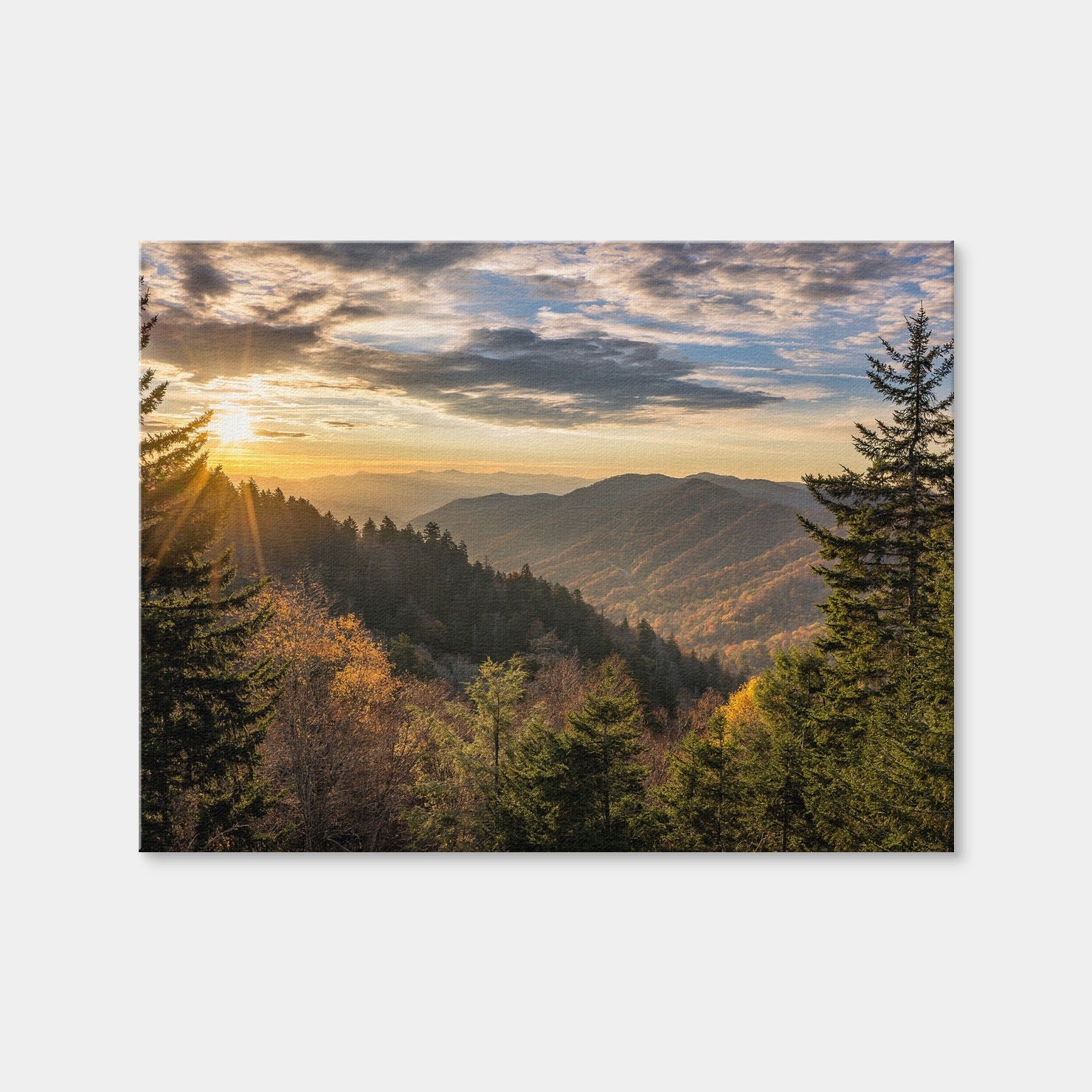 AUTO-MOCKUP WHITE | Smoky Mountains | 1 Piece | Gallery Wrap Canvas | group=4x3