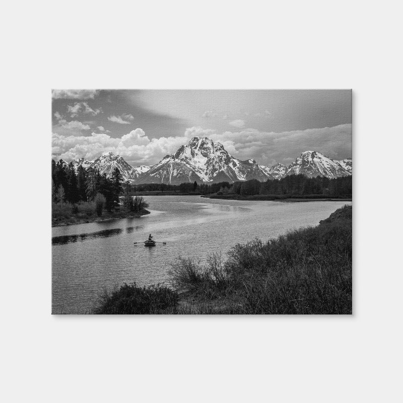 AUTO-MOCKUP WHITE | Snake River in the Grand Teton National Park | 1 Piece | Gallery Wrap | group=4x3