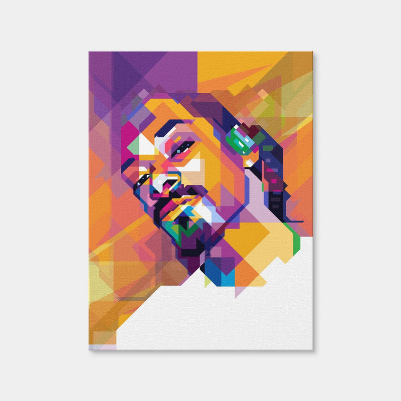 AUTO-MOCKUP WHITE | Snoop Dogg | 1 Piece | Gallery Wrap | group=3x4