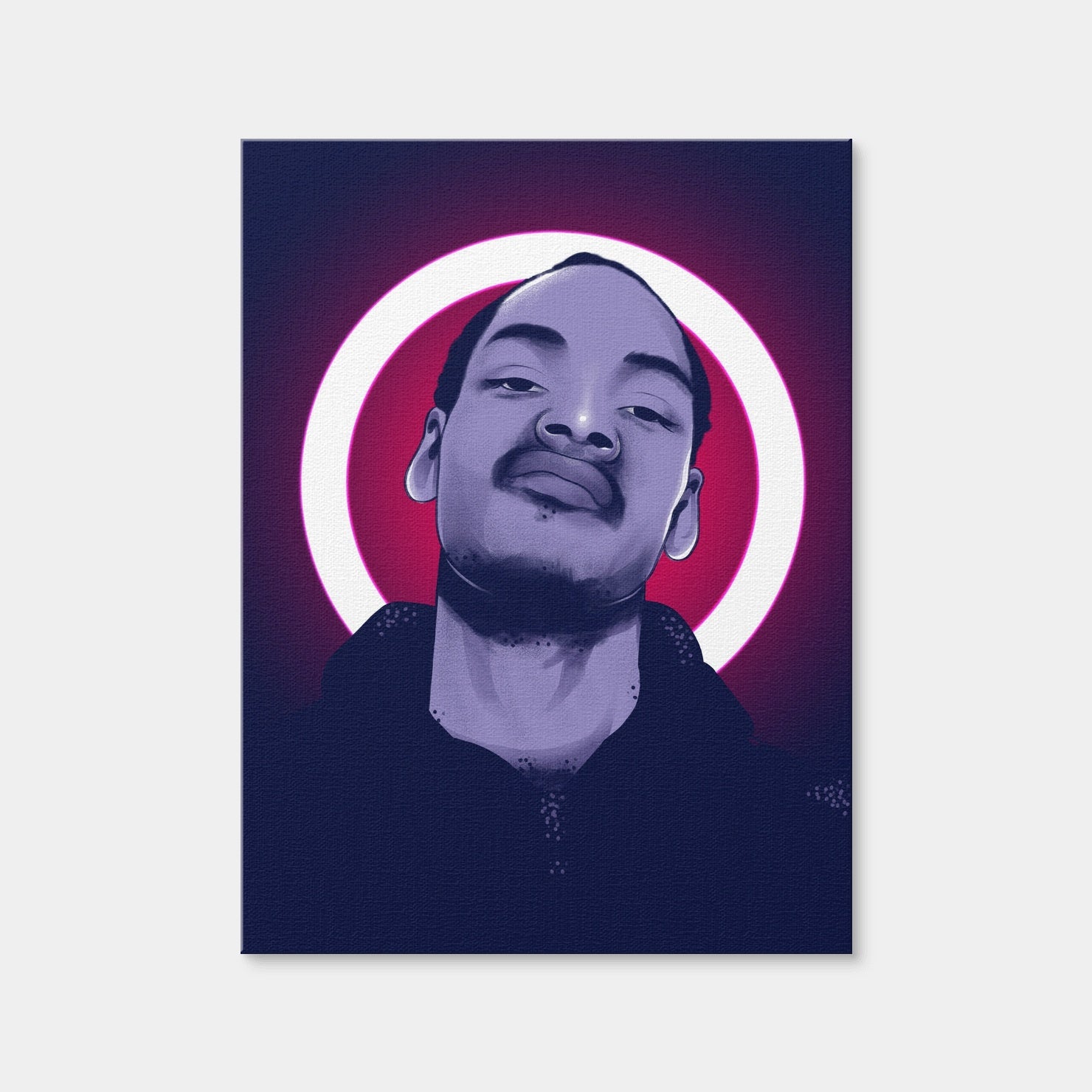 AUTO-MOCKUP WHITE | Snoop Doggy Dogg | 1 Piece | Gallery Wrap | group=3x4