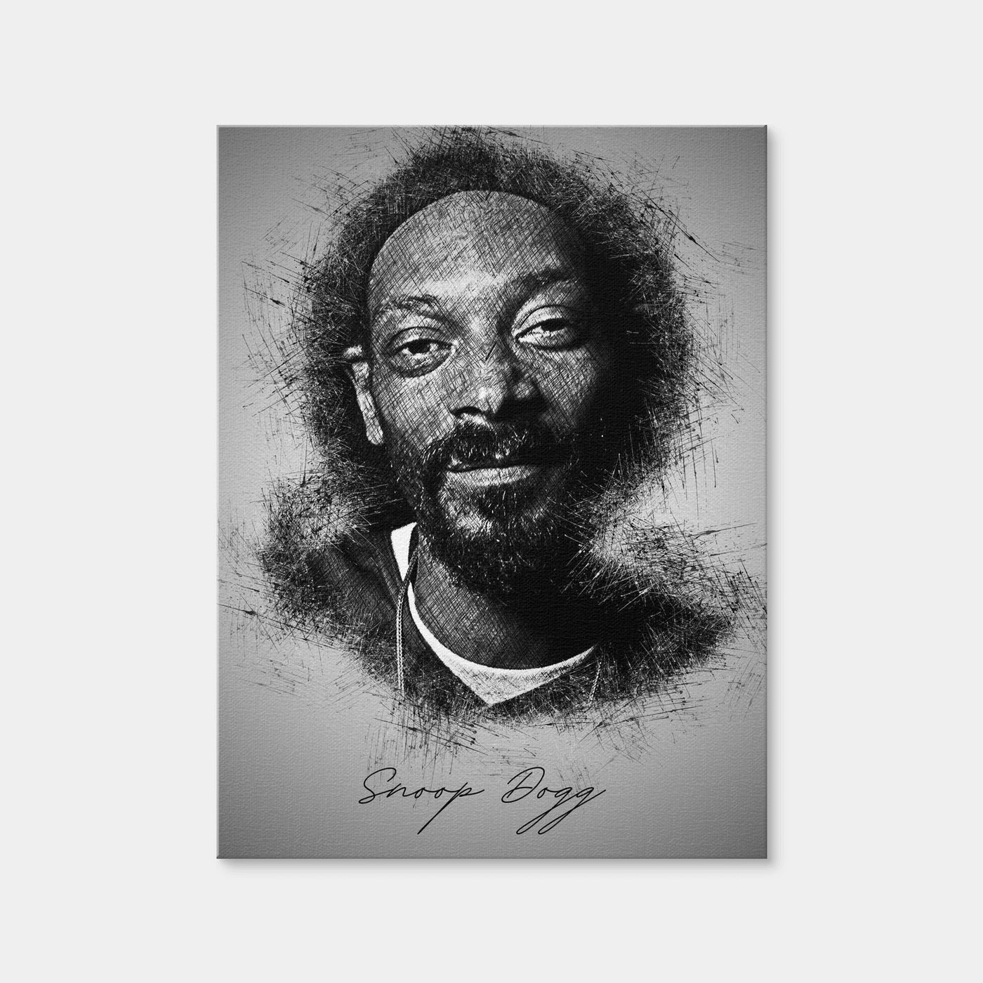 AUTO-MOCKUP WHITE | Snoop Sketch | 1 Piece | Gallery Wrap | group=3x4