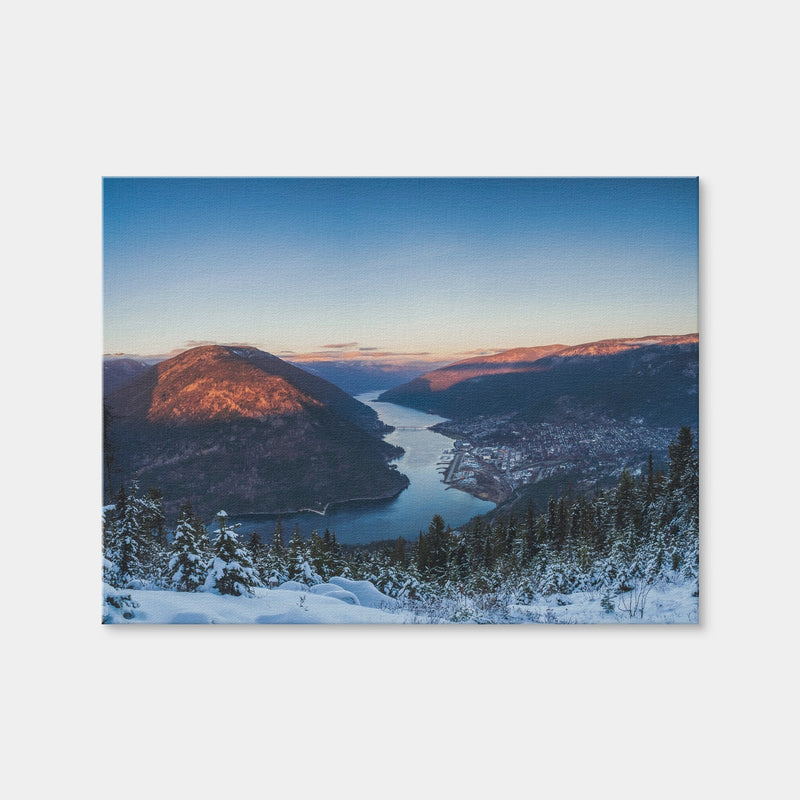 AUTO-MOCKUP WHITE | Snow Capped Creek | 1 Piece | Gallery Wrap | group=4x3