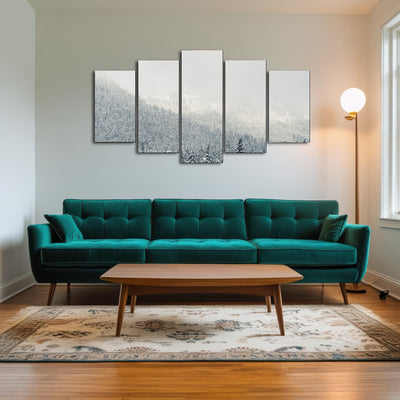 AUTO-MOCKUP ROOM | Snowy Mountains