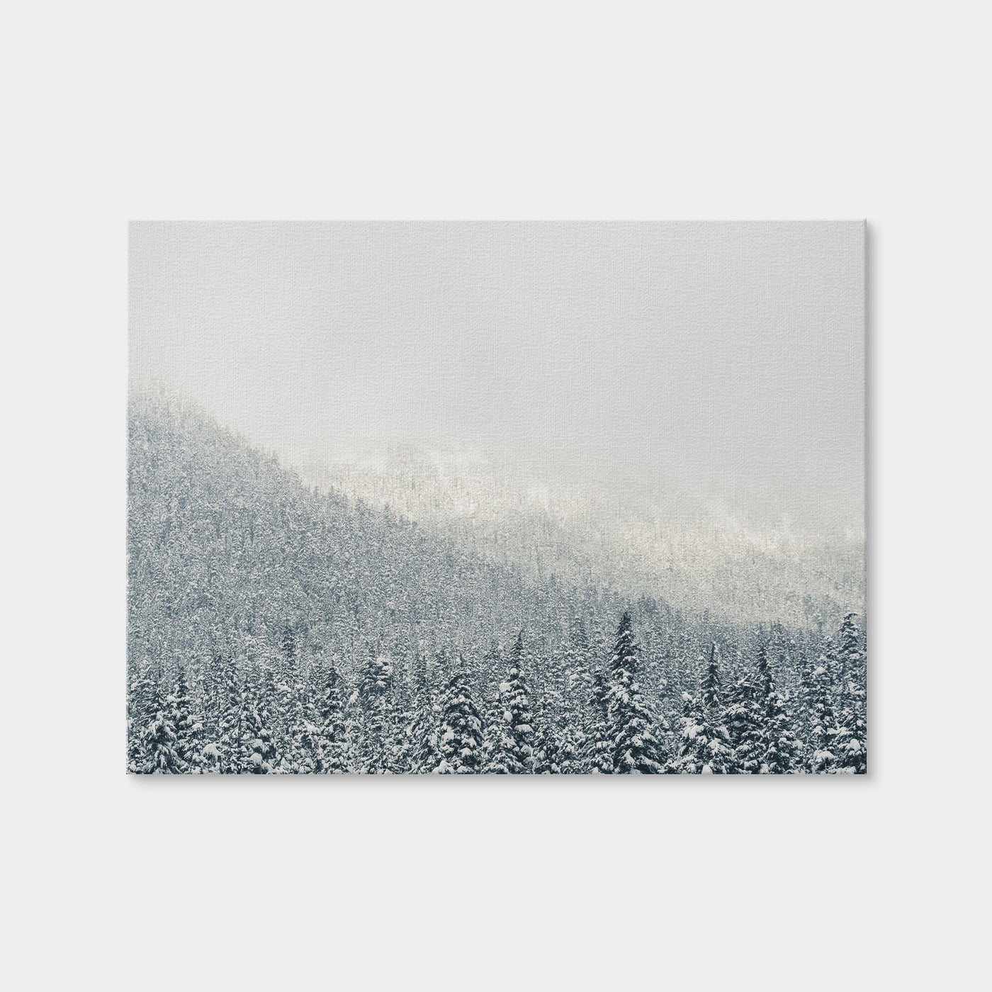 AUTO-MOCKUP WHITE | Snowy Mountains | 1 Piece | Gallery Wrap | group=4x3