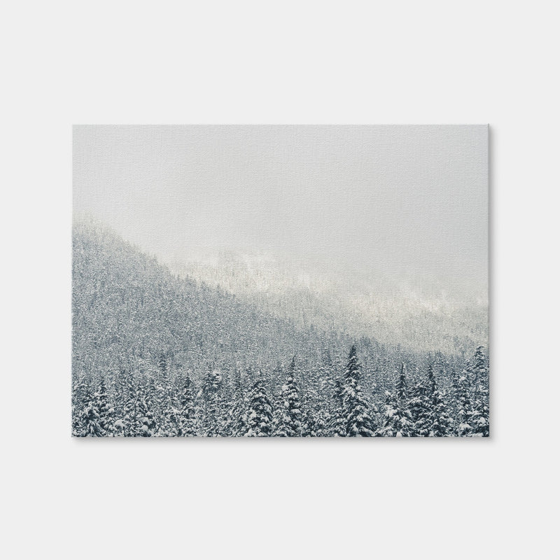 AUTO-MOCKUP WHITE | Snowy Mountains | 1 Piece | Gallery Wrap | group=4x3