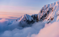 Snowy Peaks Wall Art