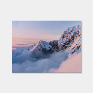 AUTO-MOCKUP WHITE | Snowy Peaks | 1 Piece | Gallery Wrap | group=4x3