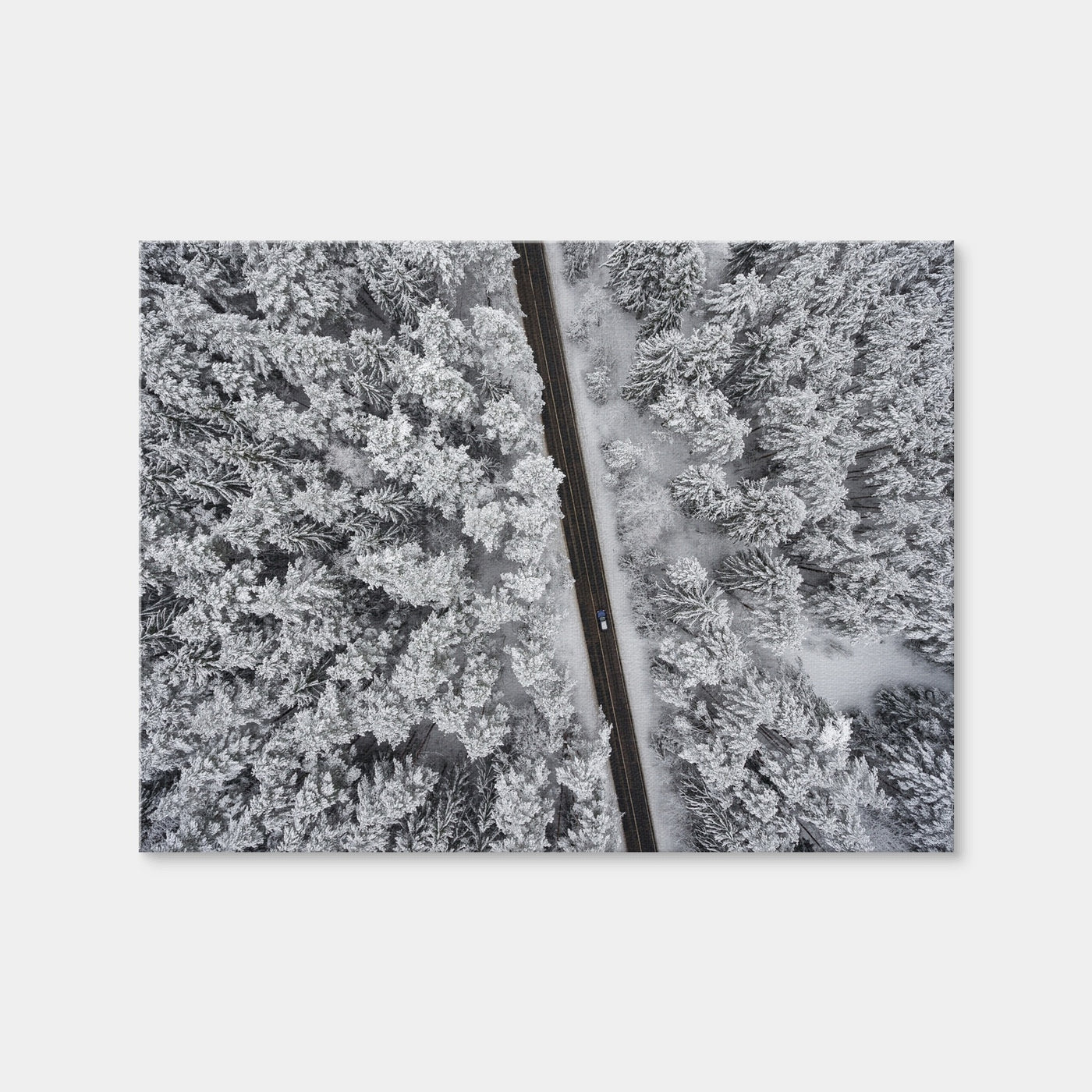 AUTO-MOCKUP WHITE | Snowy Road | 1 Piece | Gallery Wrap | group=4x3