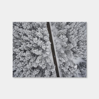 AUTO-MOCKUP WHITE | Snowy Road | 1 Piece | Gallery Wrap | group=4x3