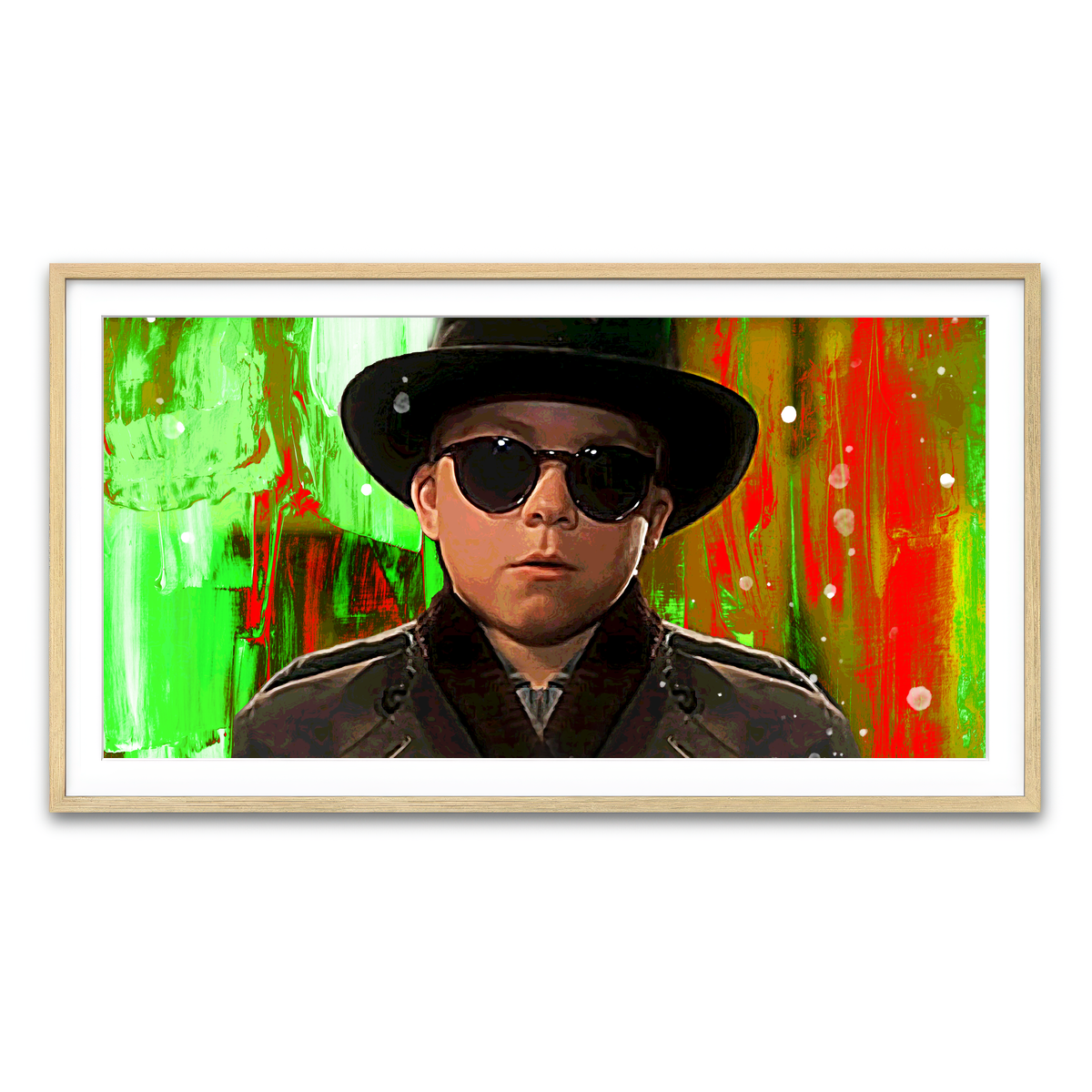 Framed Print 2x1 Natural