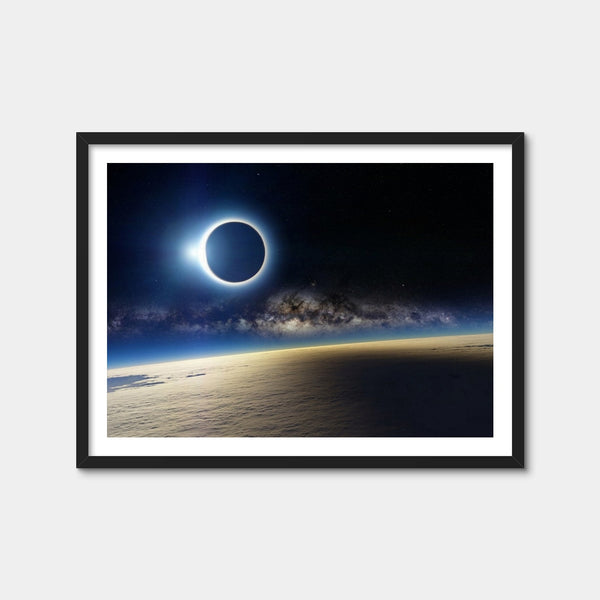 Solar Eclipse Wall Art — Framed Print Format preview