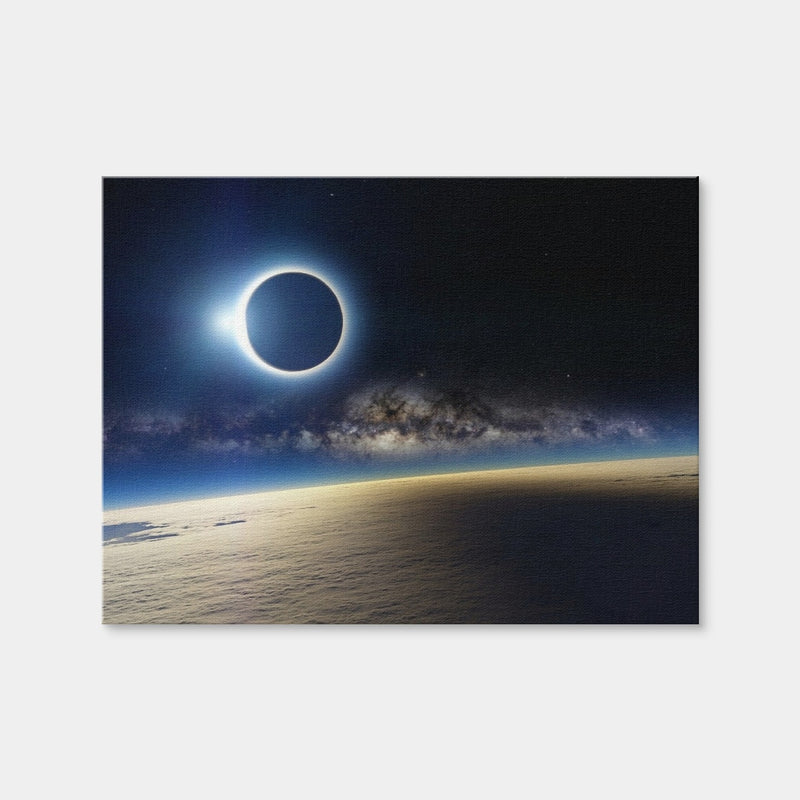 AUTO-MOCKUP WHITE | Solar Eclipse | 1 Piece | Gallery Wrap | group=4x3