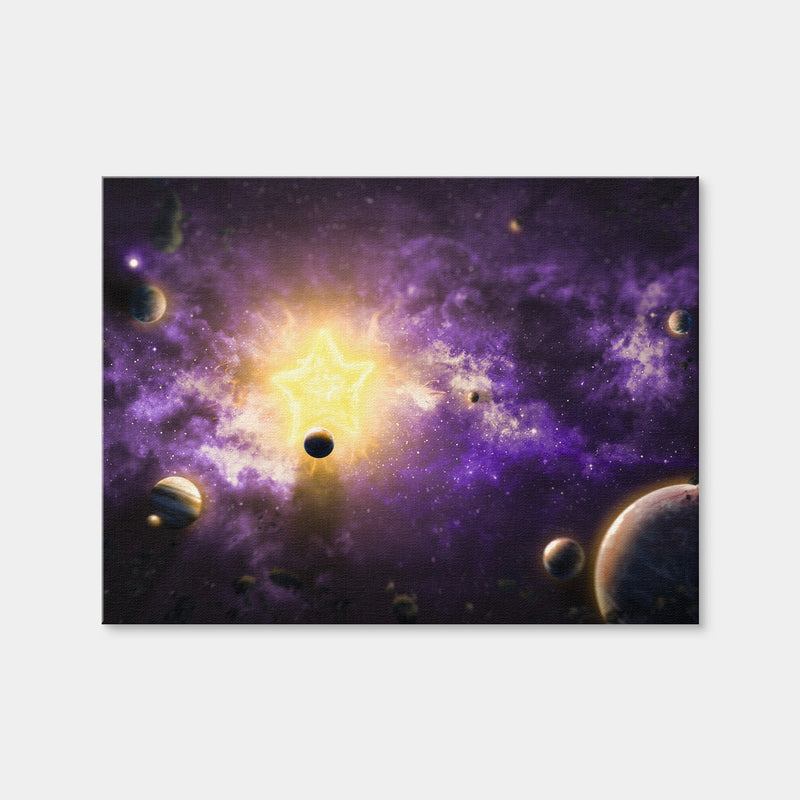 AUTO-MOCKUP WHITE | Solar System | 1 Piece | Gallery Wrap | group=4x3