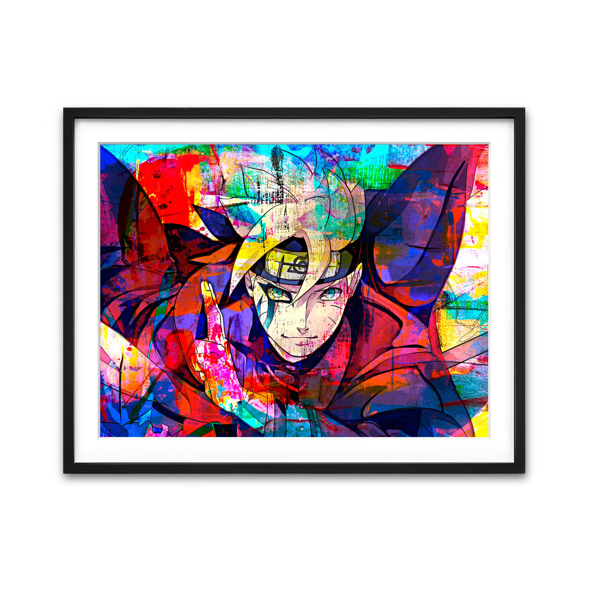 Framed Print 4x3 Black