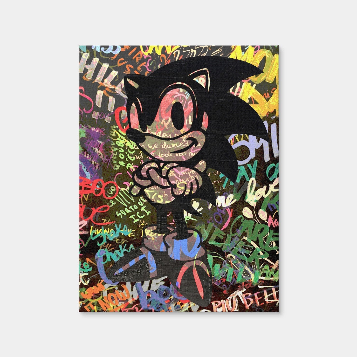 AUTO-MOCKUP WHITE | Sonic | 1 Piece | Gallery Wrap | group=3x4