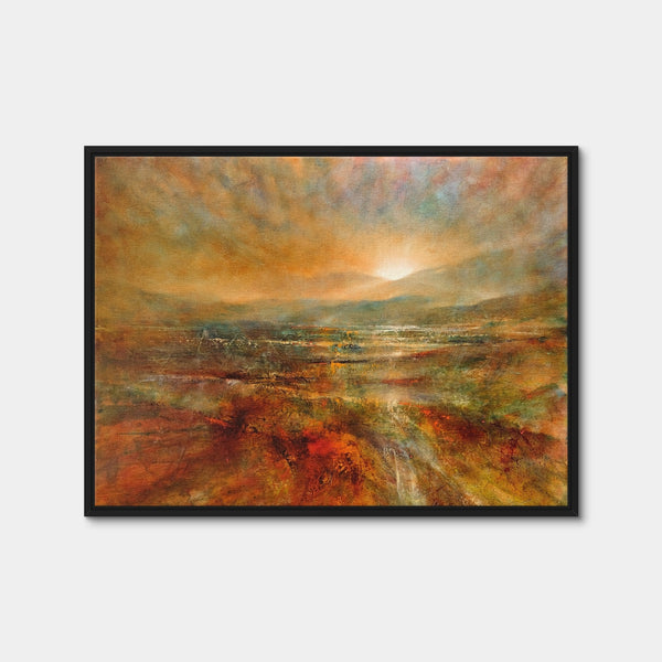 Sonnenaufgang Wall Art — Framed Canvas Format preview